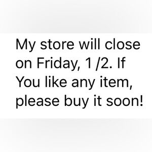 Store Closure Announcement